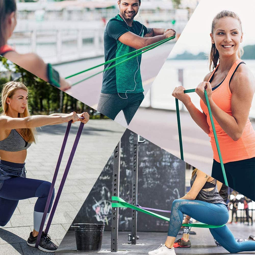 Pull-Up Bands Resistance-Bands Exercise-Bands - Pull up Assistance Bands Workout Bands Resistance for Women Long Resistance Bands Resistance Loop Bands Perfect for Gym Home