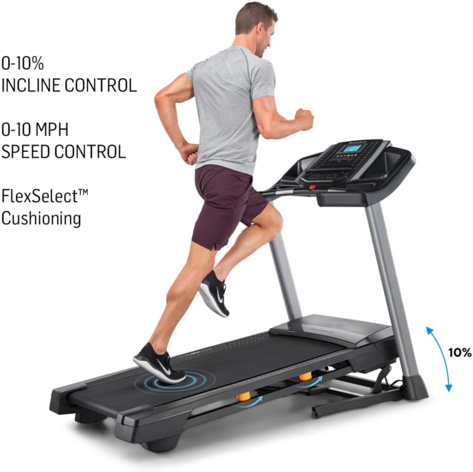 T Series: Expertly Engineered Foldable Treadmill, Perfect as Treadmills for Home Use, Walking Treadmill with Incline, Bluetooth Enabled for Superior Interactive Training Experience