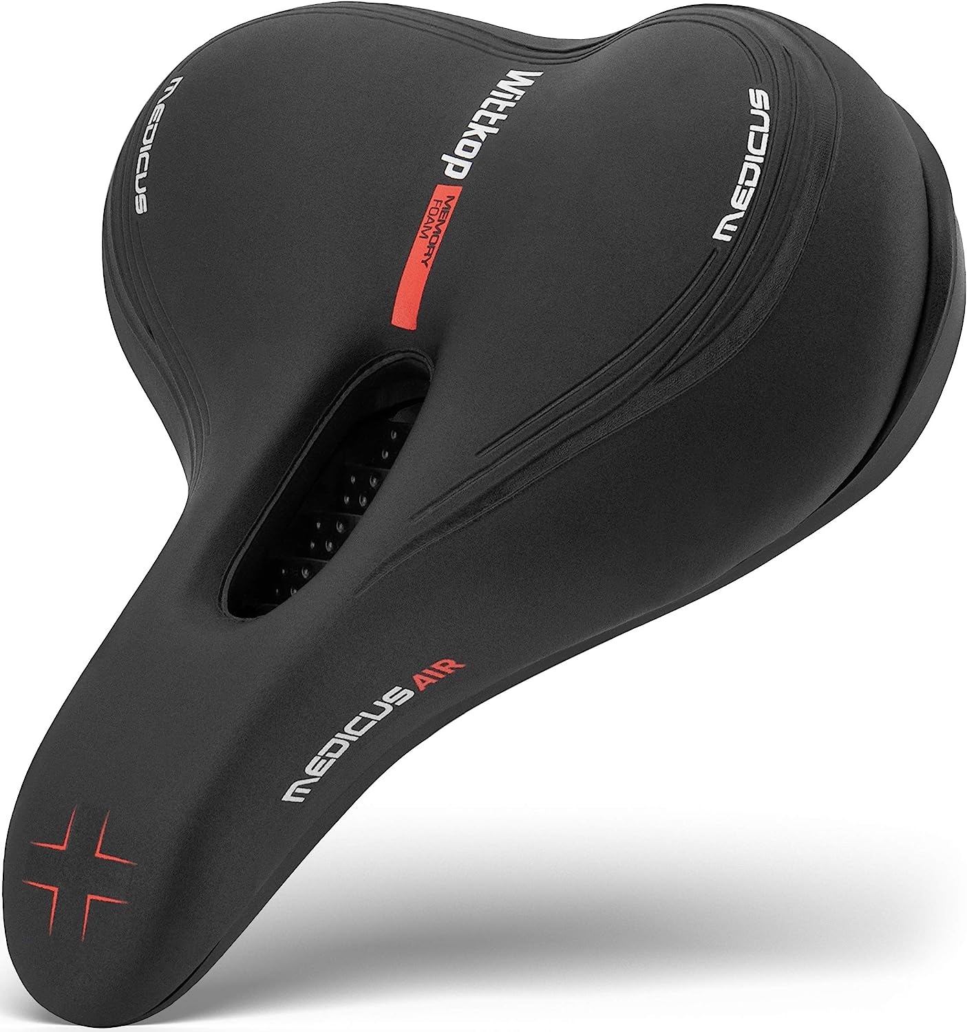 Bike Seat I Bicycle Seat for Men and Women, Waterproof Bike Saddle with Innovative 5-Zone-Concept I Exercise Bike Seat for BMX, MTB & Road